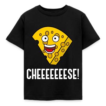 Käseherstellung Lustiges Sprichwort - Kinder T-Shirt - Schwarz - Vorne - AI Model Kid Female (0cm)