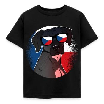 Tschechische Republik - Kinder T-Shirt - Schwarz - Vorne - AI Model Kid Female (0cm)