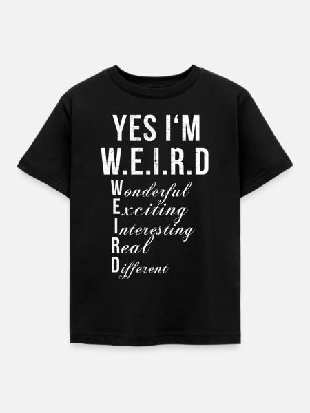 Funny Funny Fun Humor Funny Gift - Børne-T-shirt - sort