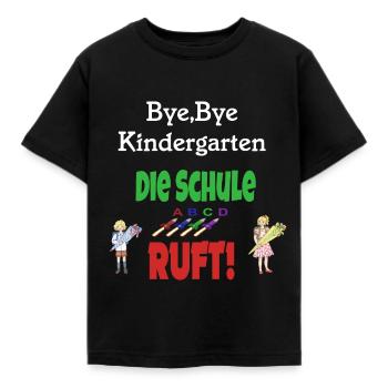 inscription - T-shirt Enfant - noir - Devant - AI Model Kid Female (0cm)