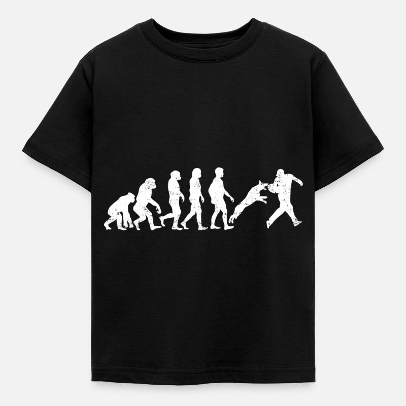 Evolution of Trainer Evolution - Kids' T-Shirt - black