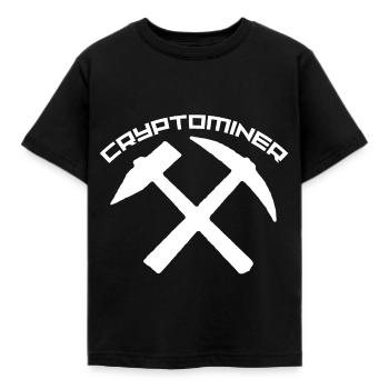 Bitcoin - Kinder T-Shirt - Schwarz - Vorne - AI Model Kid Female (0cm)