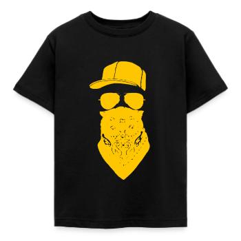 Hip Hop - Kinder T-Shirt - Schwarz - Vorne - AI Model Kid Female (0cm)