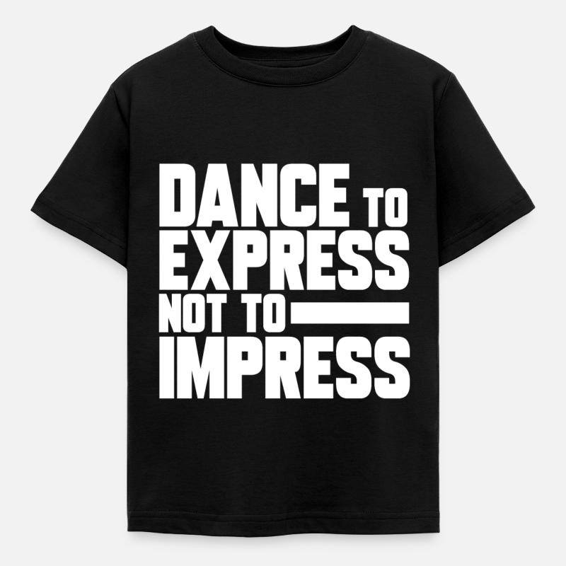 DANCE, GIFT - Kids' T-Shirt - black