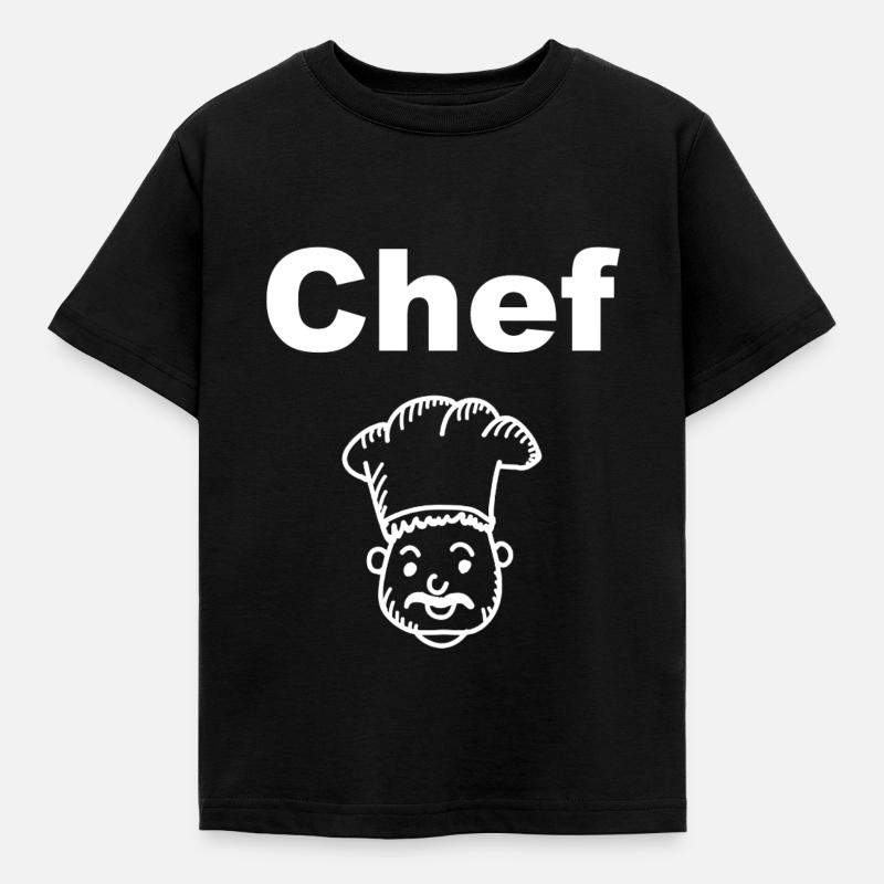 Chef - Kids' T-Shirt - black