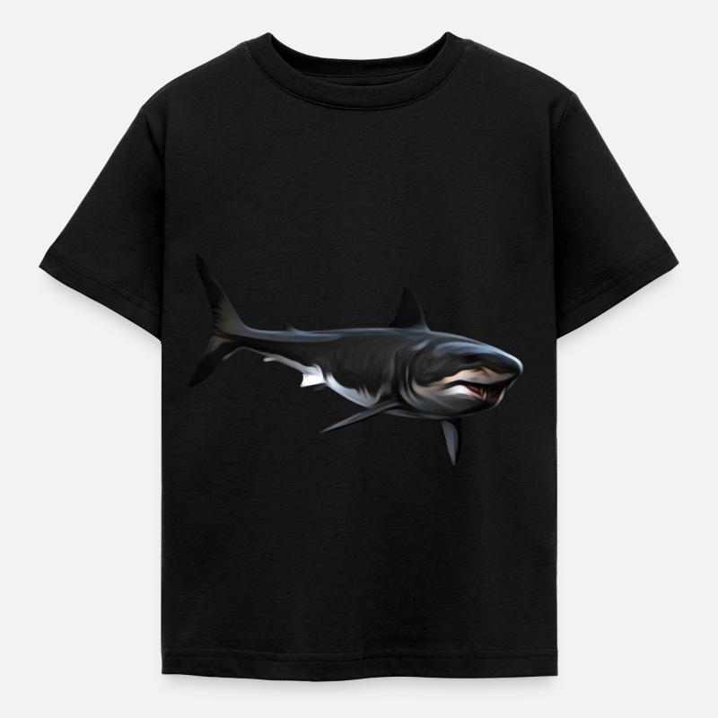 Requin - T-shirt Enfant - noir