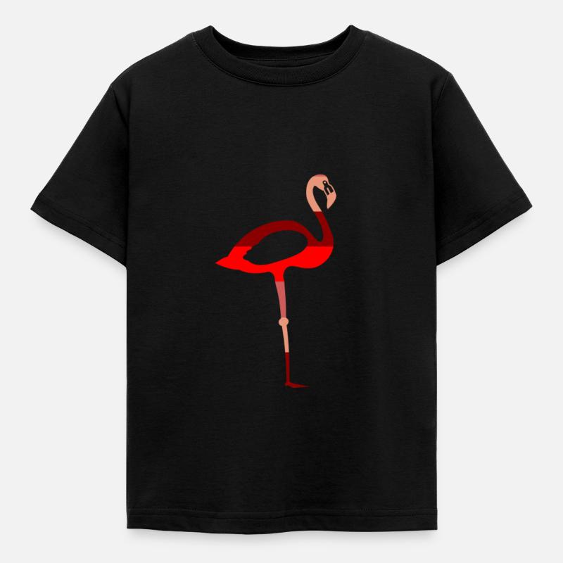 Flamingo - T-shirt Enfant - noir
