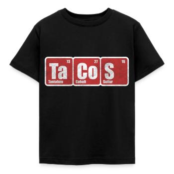 Taco - Kinder T-Shirt - Schwarz - Vorne - AI Model Kid Female (0cm)