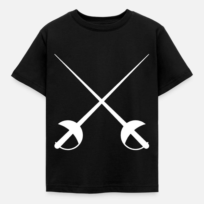 épées 1 - T-shirt Enfant - noir