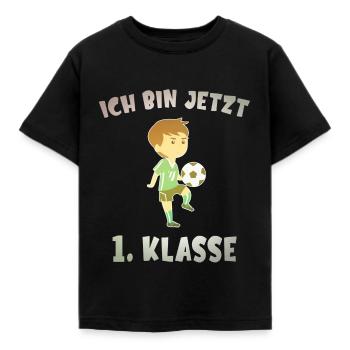 Schulkind Einschulung Schulanfang schulanfang - Kinder T-Shirt - Schwarz - Vorne - AI Model Kid Female (0cm)