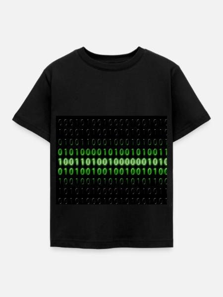 Informatik - Kinder T-Shirt - Schwarz