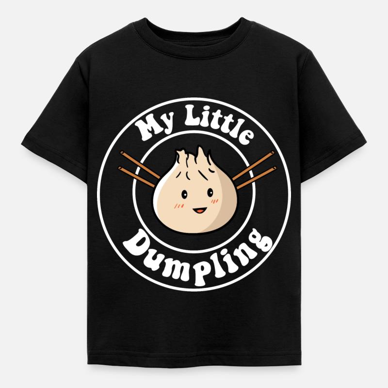 Mein Kleiner Dumpling - Kinder T-Shirt - Schwarz
