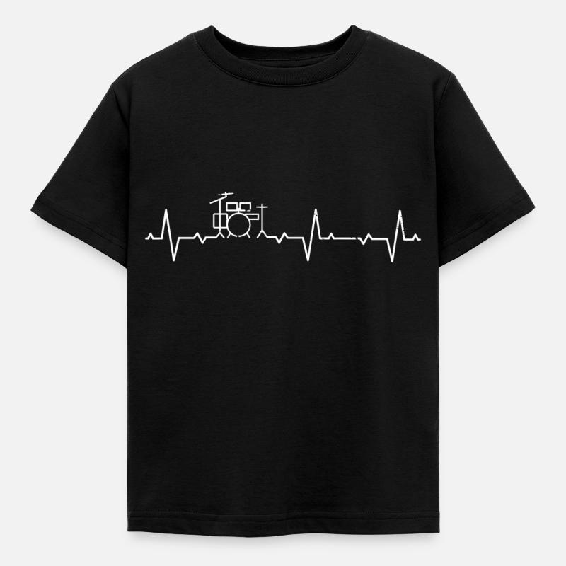 Percussion cadeau batteur batteur - T-shirt Enfant - noir