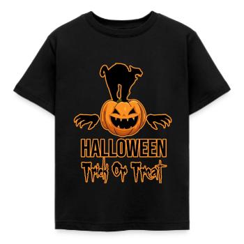 Halloween Trick or Treat - T-shirt Enfant - noir - Devant - AI Model Kid Female (0cm)