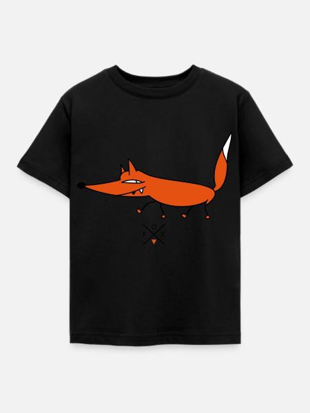 smart - Kinder T-Shirt - Schwarz