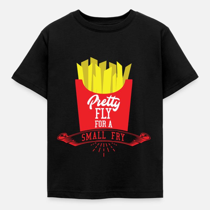 Français Pretty Fly - T-shirt Enfant - noir