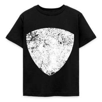 SHAPES SHAPE GRUNGE - Kids' T-Shirt - black - Front - AI Model Kid Female (0cm)