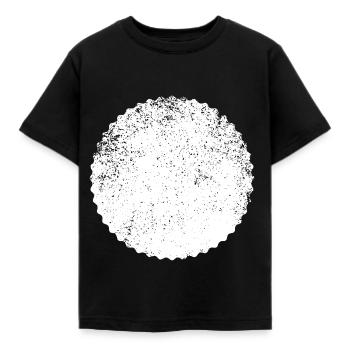 SHAPES SHAPE GRUNGE - Kids' T-Shirt - black - Front - AI Model Kid Female (0cm)