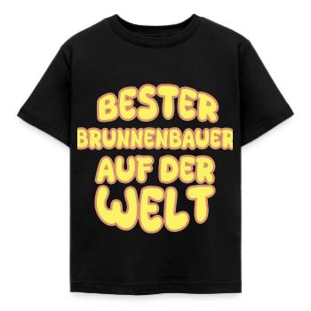 Appointment of well builder - Kids' T-Shirt - black - Front - AI Model Kid Female (0cm)