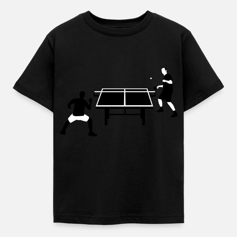 table_tennis_052012_c_2c - Kids' T-Shirt - black