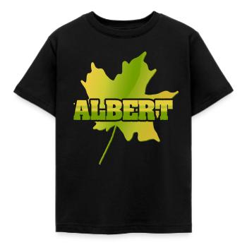 Albert Albert - T-shirt Enfant - noir - Devant - AI Model Kid Female (0cm)