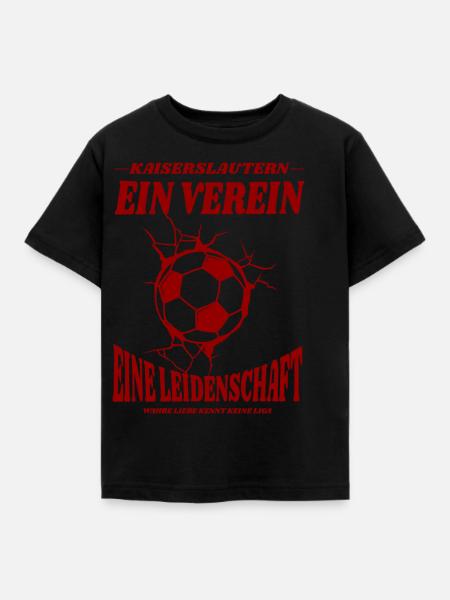 Kaiserslautern Fußball Spruch Geschenk - Kinder T-Shirt - Schwarz