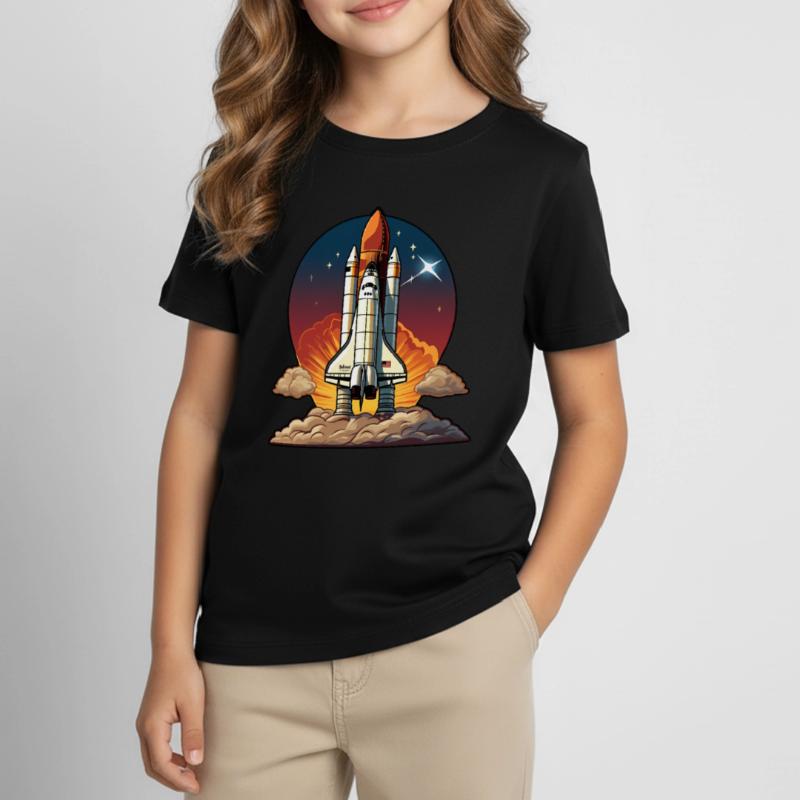 Navette spatiale spatiale T-shirt Enfant