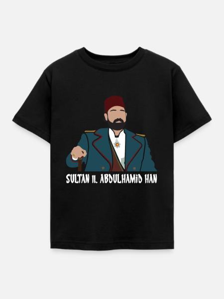 Sultan 2. Abdulhamid Han - Kinder T-Shirt - Schwarz