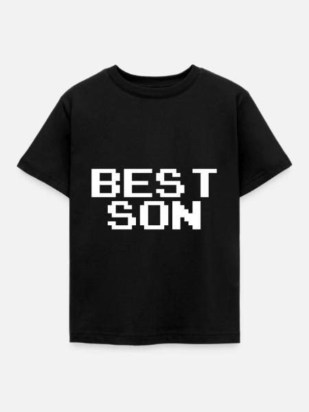 BESTER SOHN - Kinder T-Shirt - Schwarz
