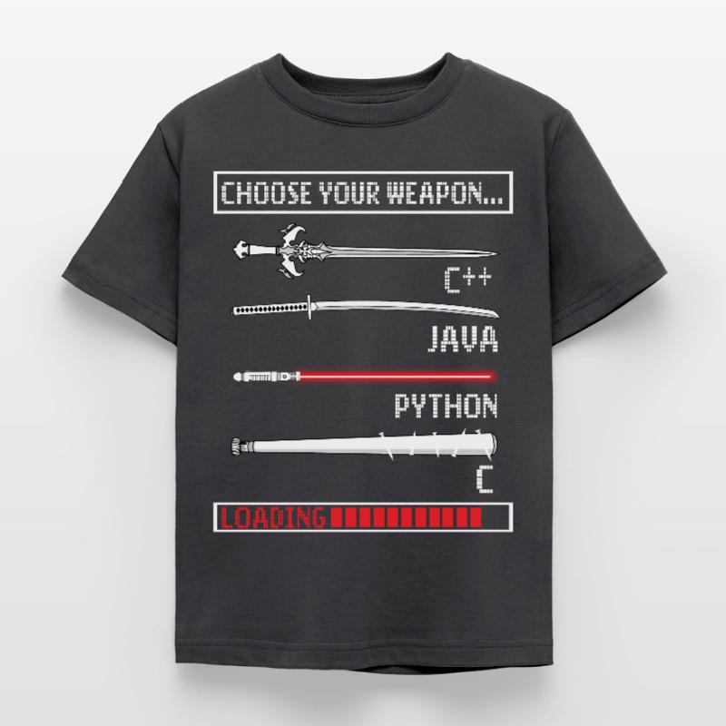 Programmierer Geschenk Java C Programmierung Kinder T-Shirt