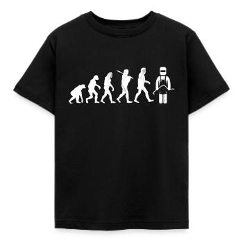 Conception de soudeur drôle d'évolution - T-shirt Enfant - noir - Devant - AI Model Kid Female (0cm)