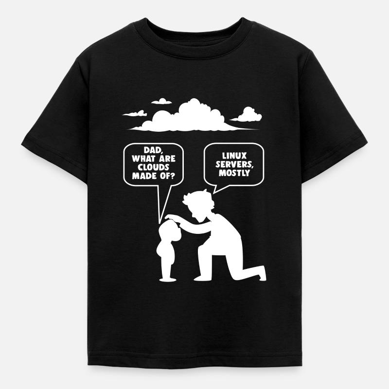 Développeur de logiciels Linux programmeur informatique - T-shirt Enfant - noir