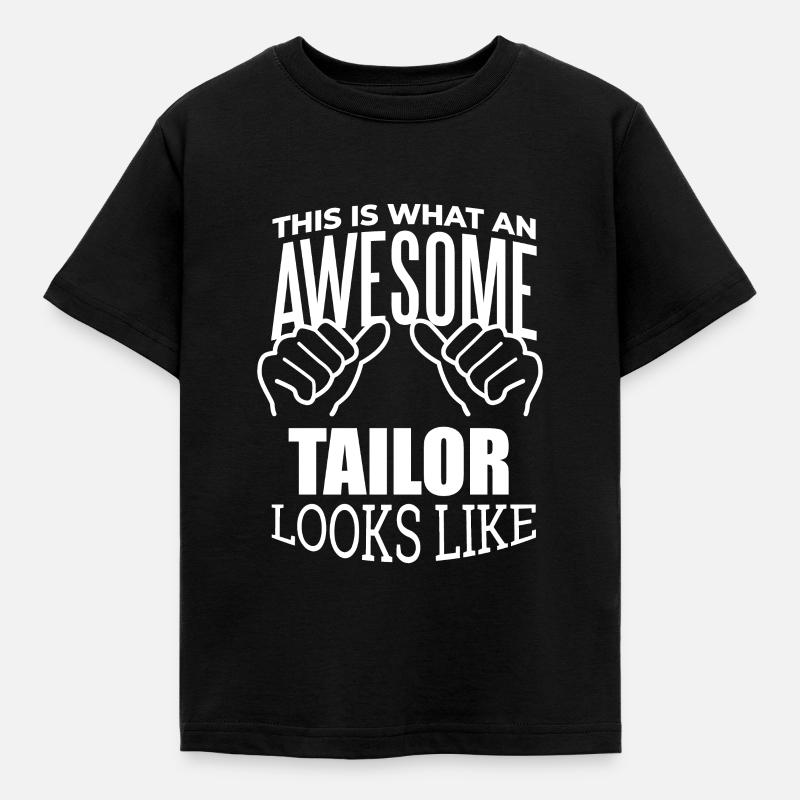 Tailor - Kids' T-Shirt - black