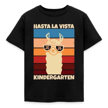 Hasta La Vista Kindergarten Kita Ade Kita Abgänger - Kinder T-Shirt - Schwarz - Vorne - AI Model Kid Female (0cm)