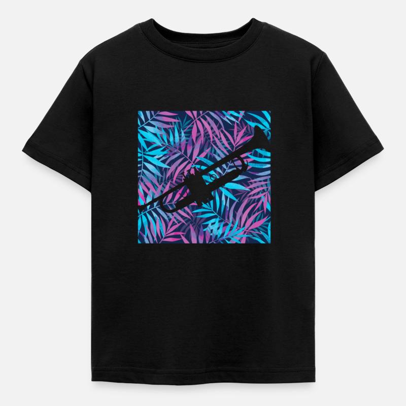 Trompette - T-shirt Enfant - noir