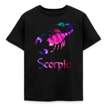 Skorpion - Kinder T-Shirt - Schwarz - Vorne - AI Model Kid Female (0cm)