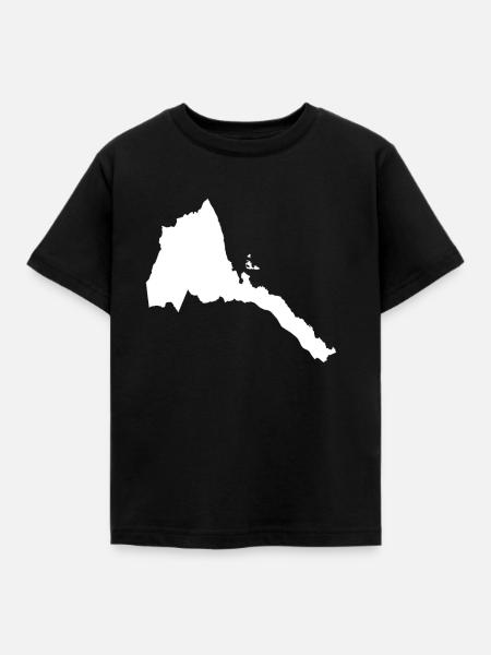 Eritrea originelle Geschenkidee - Kinder T-Shirt - Schwarz