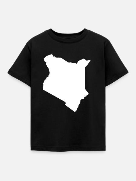 Kenia originelle Geschenkidee - Kinder T-Shirt - Schwarz
