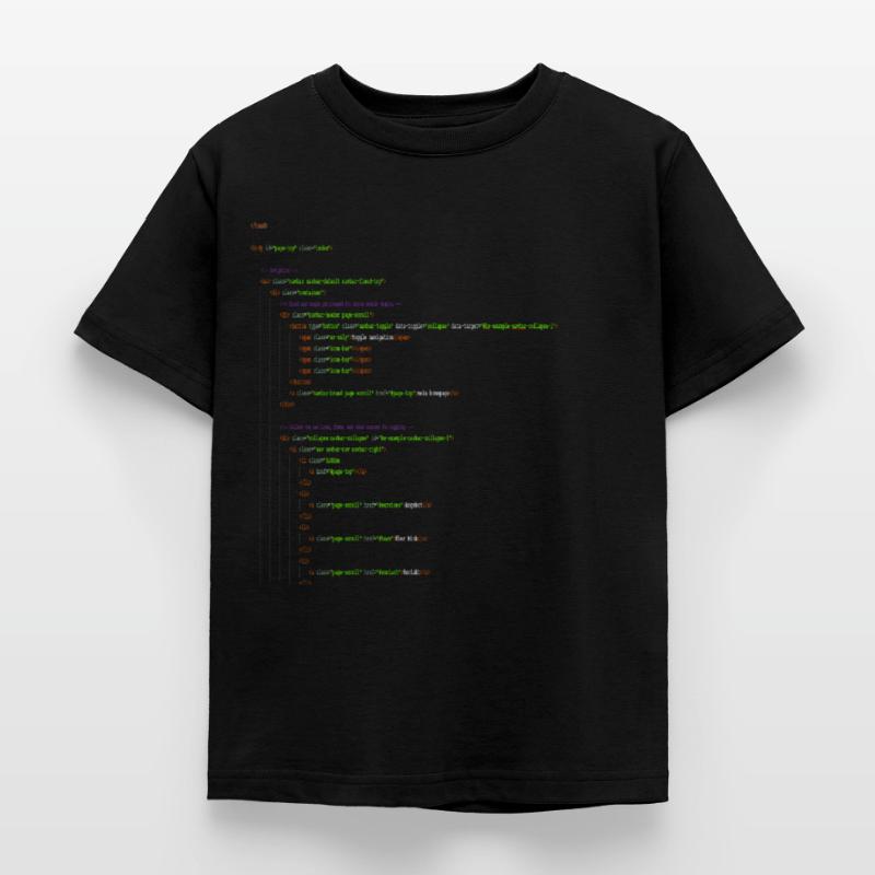Html Programieren. Homepage Nerd Shirt Kinder T-Shirt