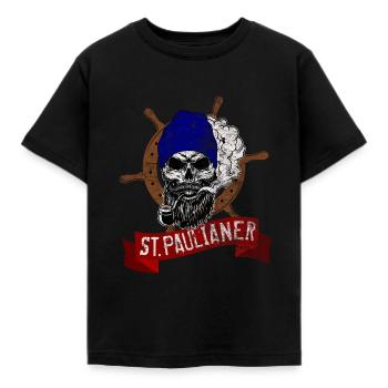 st paulianer st pauli design - T-shirt Enfant - noir - Devant - AI Model Kid Female (0cm)
