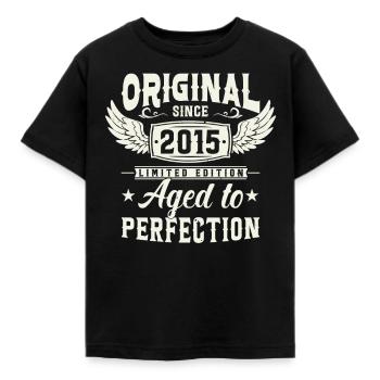Legendäres 2015 - Kinder T-Shirt - Schwarz - Vorne - AI Model Kid Female (0cm)