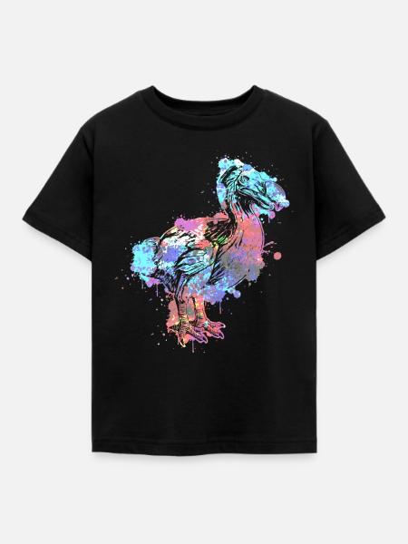Dodo - Kinder T-Shirt - Schwarz