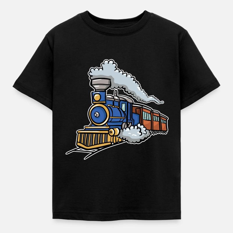 Train - T-shirt Enfant - noir
