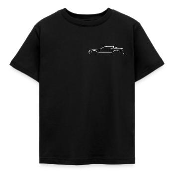 Camaro Six Silhouette - T-shirt Enfant - noir - Devant - AI Model Kid Female (0cm)