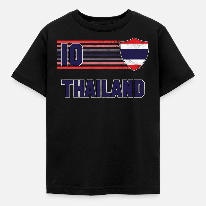 Thaïlande - T-shirt Enfant - noir