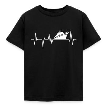 Kreuzfahrt - Kinder T-Shirt - Schwarz - Vorne - AI Model Kid Female (0cm)