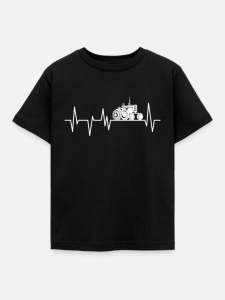 Landwirt - Kinder T-Shirt - Schwarz
