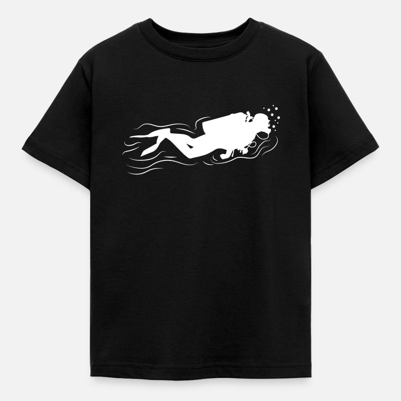 plongée - T-shirt Enfant - noir