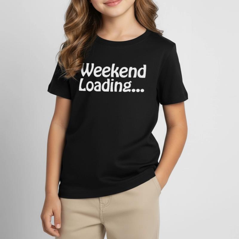 Weekend loading - Weekend - Soon Weekend Kids' T-Shirt