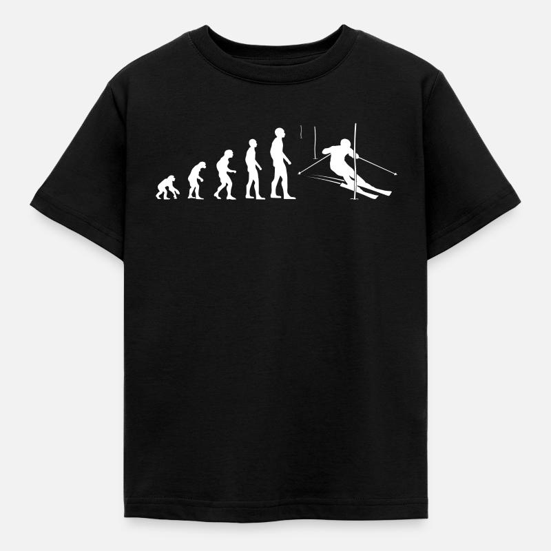 Slope Evolution Gift - Kids' T-Shirt - black